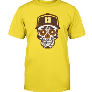 MM13 SUGAR SKULL SHIRT MANNY MACHADO San Diego Padres