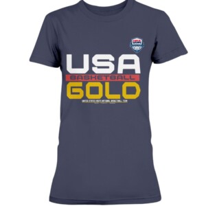 2020 Summer Olympics men's USA Basketball Gold Medal T-Shirt