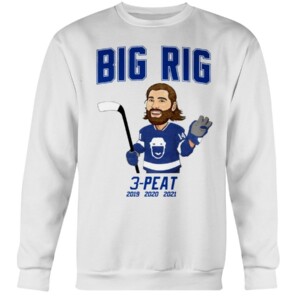 BIG RIG 3PEAT 2019 - 2020 2021 SHIRT Patrick Maroon Tampa Bay Lightning 2021 Stanley Cup Champions