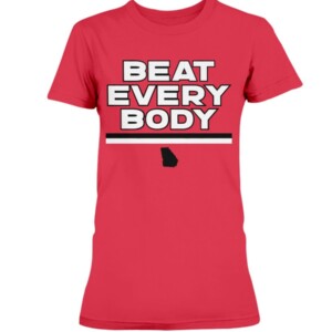 GEORGIA BEAT EVERYBODY SHIRT Georgia Bulldogs