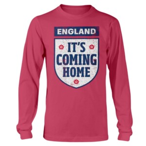It's Coming Home England Red T-Shirt 2020 UEFA European Championship