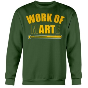 WORK OF MARTE SHIRT Starling Marte Oakland Athletics