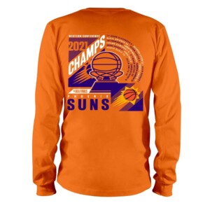 Suns 2021 Western Conference Champions Team Roster T-Shirt Phoenix Suns  2021 Western Conference Champions Team Roster