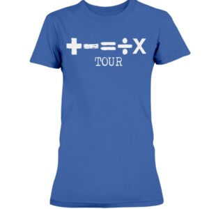 +-=÷x Tour Shirt Ed Sheeran