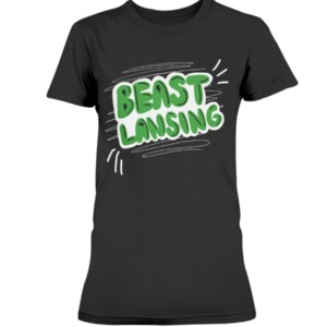 MSU BEAST LANSING CROPPED SHIRT Michigan State Spartans football