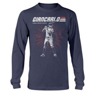 Giancarlo A Real Bronx Savage T-Shirt Giancarlo Stanton New York Yankees