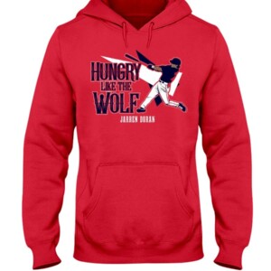 HUNGRY LIKE THE WOLF SHIRT Jarren Duran Boston Red Sox