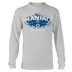 THE MANIAC SHIRT Darius Leonard Indianapolis Colts