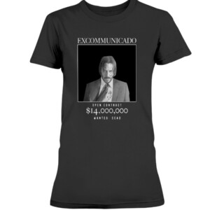 John Wick Excommunicado wanted dead shirt