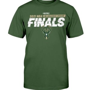 2021 NBA Finals T-Shirt Milwaukee Bucks 2021  Eastern Conference Champions