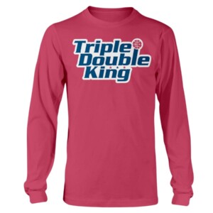 TRIPLE DOUBLE KING SHIRT Washington Wizards 182 triple-doubles and counting