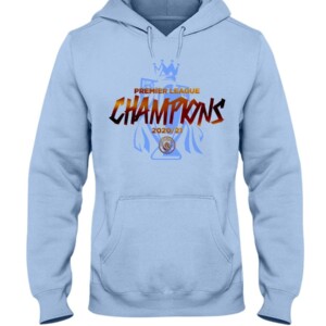 Manchester City Premier League 2020 -2021 Champions Shirt