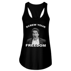Screw Your Freedom Shirt Schwarzenegger calls out anti-vaxxers