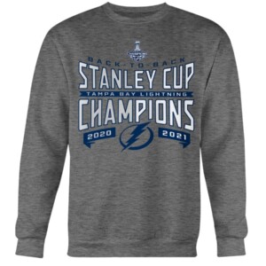 Back-To-Back Champs T-Shirt Tampa Bay Lightning 2021 Stanley Cup Champions