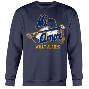MI AMOR SHIRT Willy Adames Milwaukee Brewers