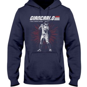 Giancarlo A Real Bronx Savage T-Shirt Giancarlo Stanton New York Yankees