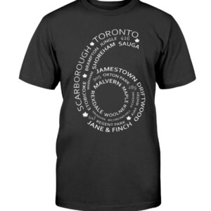 TORONTO 6 SIDE T-SHIRT Chris Boucher Toronto Raptors Bouchier’s “6” shirt