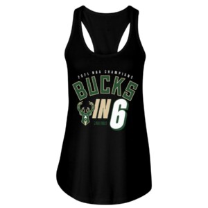 2021 Finals Champions Bucks In Six T-Shirt Milwaukee Bucks 2021 NBA Finals Champions