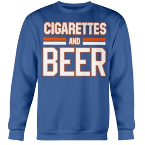 CIGARETTES AND BEER SHIRT New York Islanders