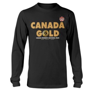 2020 Summer Olympics Women's Canada Soccer Gold Medal T-Shirt