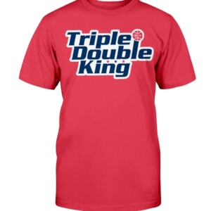 TRIPLE DOUBLE KING SHIRT Washington Wizards 182 triple-doubles and counting