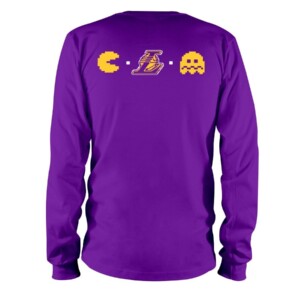 Pacman High Score Lakers Shirt Funny Pacman - Los Angeles Lakers