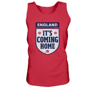 It's Coming Home England Red T-Shirt 2020 UEFA European Championship