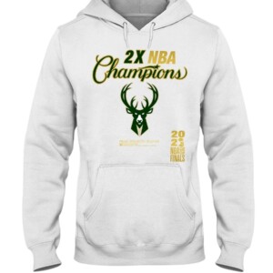 2021 Finals Champions T-Shirt 2X NBA Champions Milwaukee Bucks Locker Room 2021 NBA Finals Champions