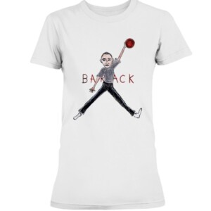 AIR BARACK SHIRT Funny Barack Obama Baseball - Air Jordan - Christ Paul- Oklahoma City Thunder