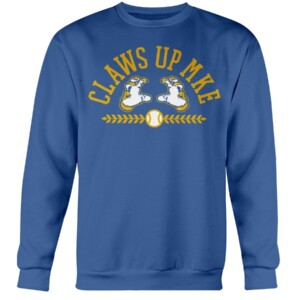 CLAWS UP MKE SHIRT Milwaukee Brewers