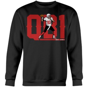 QB1 MJ T-SHIRT MAC JONES New England Patriots