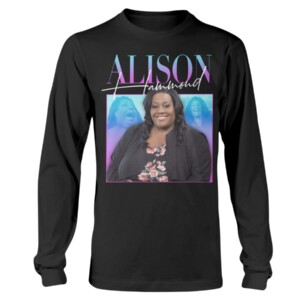 Alison Hammond Vintage Throwback Homage T-Shirt Alison Hammond This Morning Unisex Vintage Throwback Homage T-Shirt
