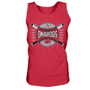 OMAHOGS SHIRT 2021 Arkansas Razorback years Arkansas has played in Omaha