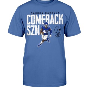 COMEBACK SZN SHIRT SAQUON BARKLEY New York Giants