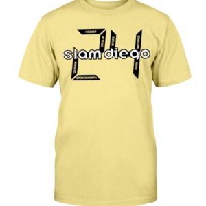 SLAM DIEGO 24 SHIRT Jack Bauer San Diego Padres 24 runs