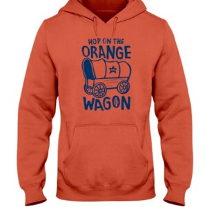 HOP ON THE ORANGE WAGON SHIRT Houston Astros
