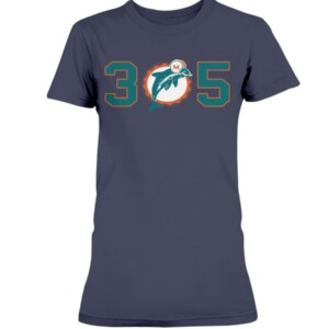 305 T-Shirt Miami Dolphins