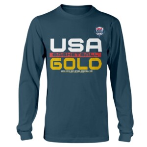 2020 Summer Olympics men's USA Basketball Gold Medal T-Shirt