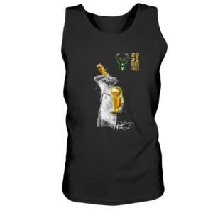 Tucker chugging and spitting out Champagne Shirt P.J. Tucker Milwaukee Bucks 2021 NBA Finals Champions
