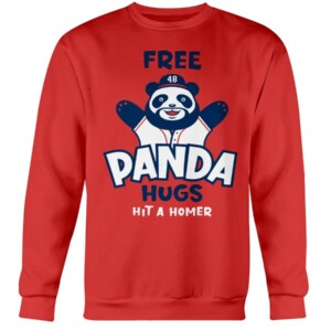Free Panda Hugs Shirt Pablo Sandoval - Atlanta Braves