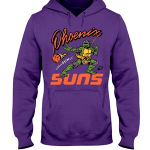 Donatello Suns Shirt Teenage Mutant Ninja Turtles Donatello Phoenix Suns Devin Booker Phoenix Suns 2021 NBA Playoffs NBA Final