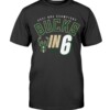 2021 Finals Champions Bucks In Six T-Shirt Milwaukee Bucks 2021 NBA Finals Champions