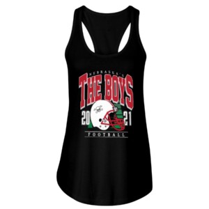 THE BOYS NB HELMET BLACK SHIRT Nebraska Cornhuskers