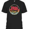 2006 Vintage Shirt, Birthday Gift Tee. Retro Style T Shirt CABT black front.jpg