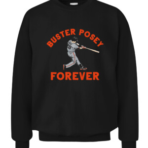 BUSTER POSEY FOREVER SHIRT Buster Posey San Francisco Giants CACS black front.jpg