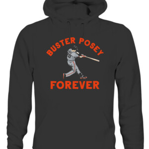 BUSTER POSEY FOREVER SHIRT Buster Posey San Francisco Giants CAUH black front.jpg