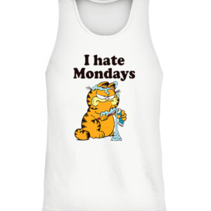 Garfield I Hate Mondays Shirt CATT white front.jpg