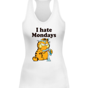 Garfield I Hate Mondays Shirt CAWT white front.jpg