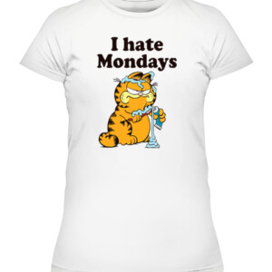 Garfield I Hate Mondays Shirt CAWTS white front.jpg