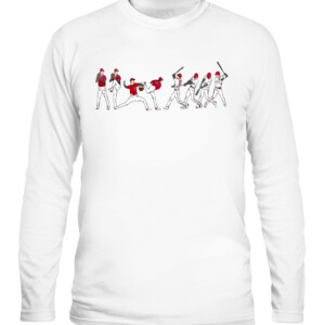 OHTANI PITCHING HITTING T Shirt Shohei Ohtani Los Angeles Angels CALS white front.jpg